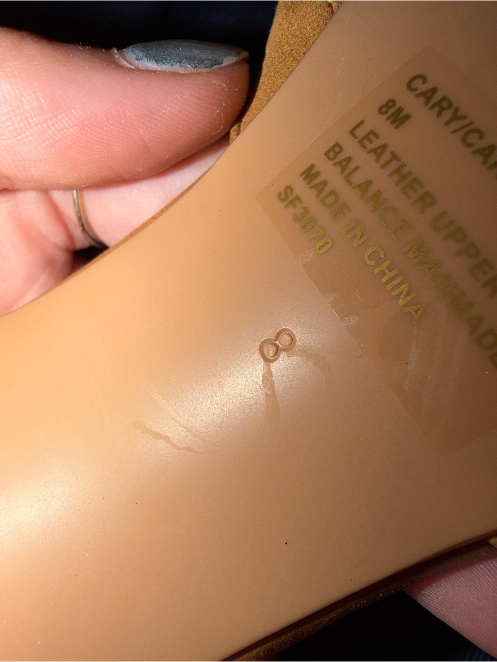 Steve Madden Tan Knotted Strap Kitten Heels - Picture 4 of 4